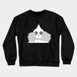 Simple Triangle Skeleton Crewneck Sweatshirt